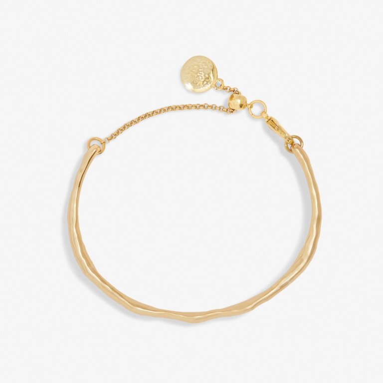 Joma Hammered Gold Bangle