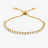 Joma CZ Tennis Gold Bracelet