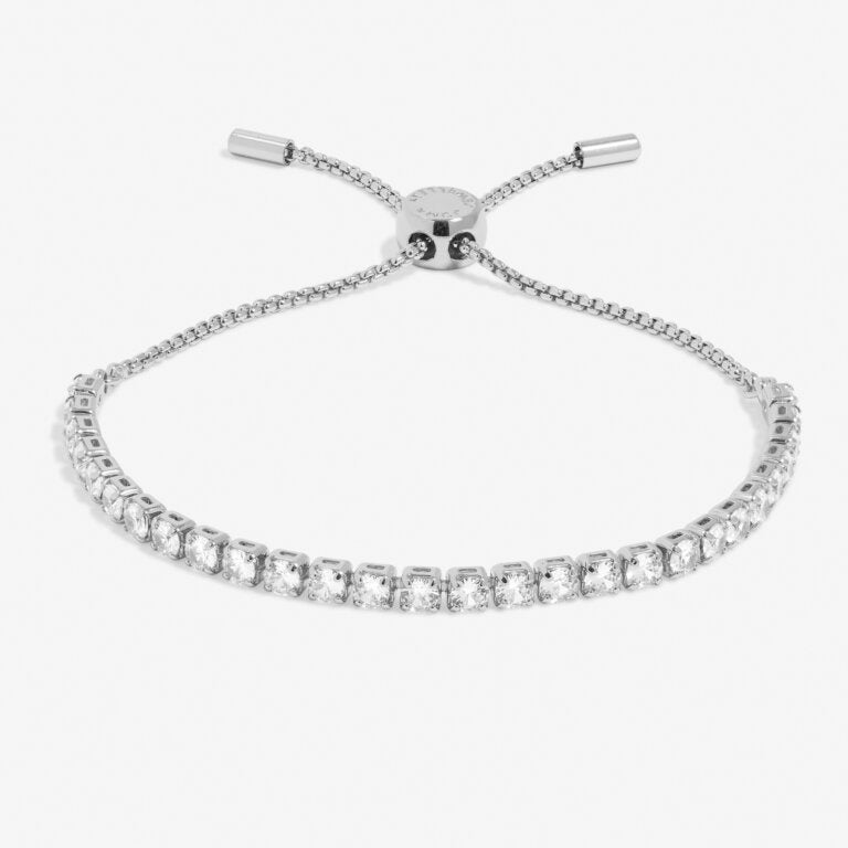 Joma CZ Tennis Silver Bracelet