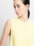 French Connection Lily Mozart Tank Top Mellow Yellow