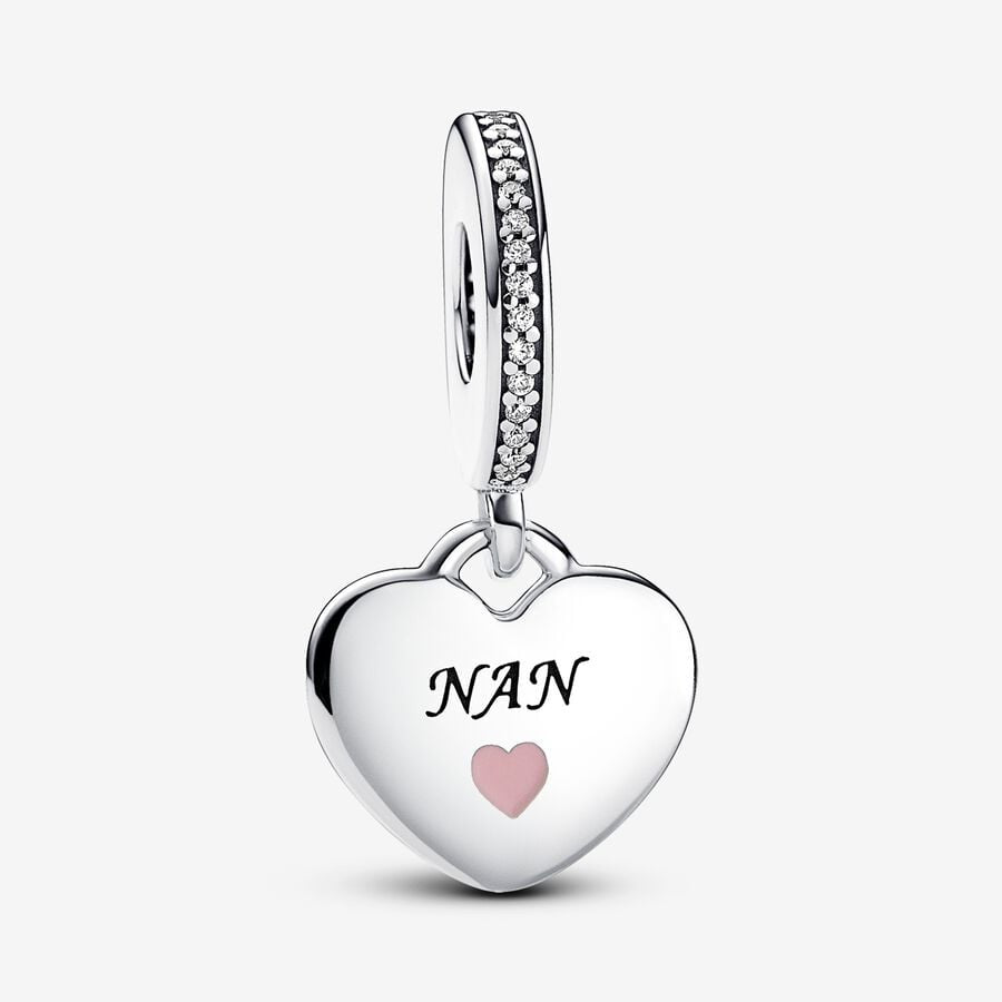 Pandora Nan Heart Dangle Charm