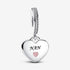 Pandora Nan Heart Dangle Charm