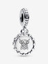 Pandora Engravable Scottish Cow Dangle Charm Sterling silver