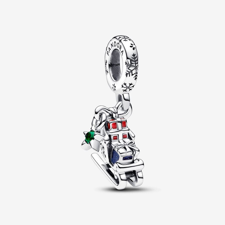 Pandora Christmas Sleigh 2023 Dangle Charm