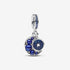 Pandora Sparkling Moon Spinning Dangle Charm