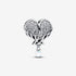 Pandora Sparkling Angel Wings and Heart Charm