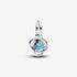 pandora Turquoise Blue Eternity Circle Dangle Charm