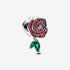 Pandora Sparkling Red Rose in Bloom Charm