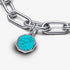 Pandora Me Turquoise-coloured Engravable Mini Medallion Charm