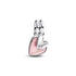 Pandora Splittable Pink Mother & Daughter Dangle Charm