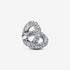 Pandora Pavé Infinity Knot Heart Charm