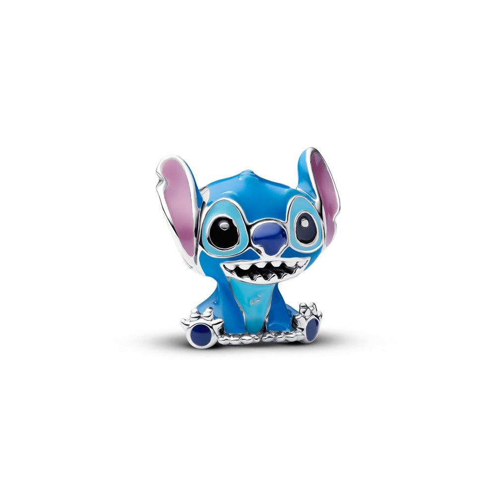 Pandora Disney Blue Enamel Stitch Charm