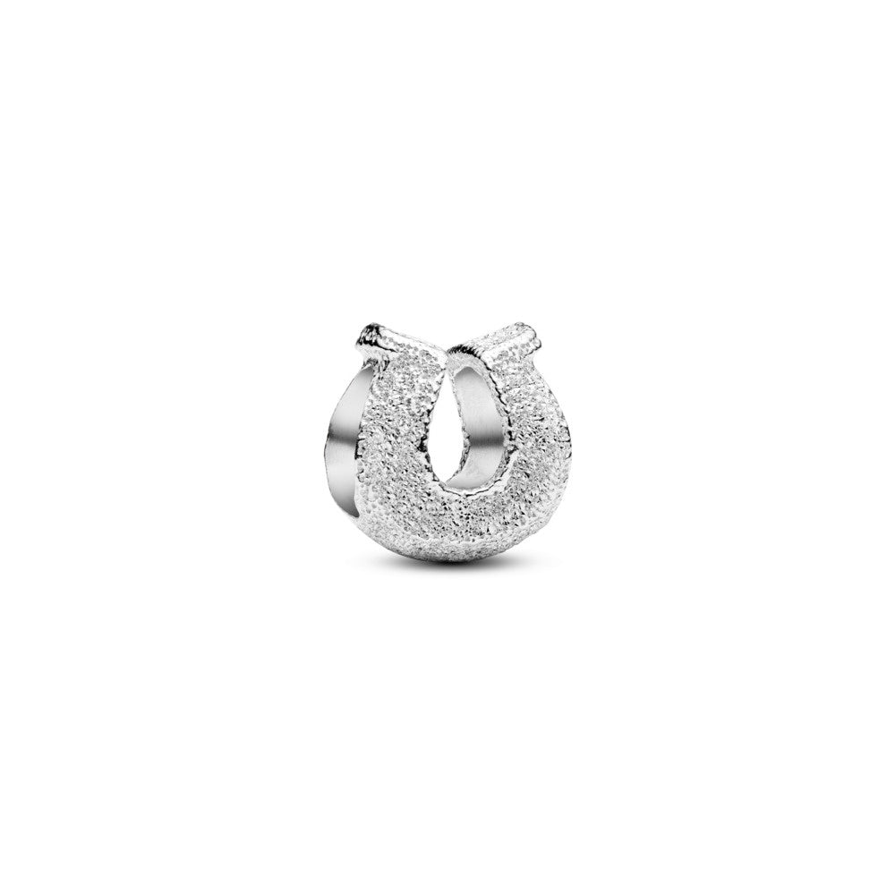 Pandora Textured Horseshoe Mini Charm