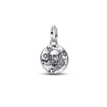 Pandora Me Skull Medallion Charm