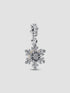 Pandora Opalescent Snowflake Double Dangle Charm