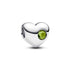 Pandora Engravable August Birthstone Heart Charm