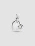 Pandora June Heart White Stone Dangle Charm