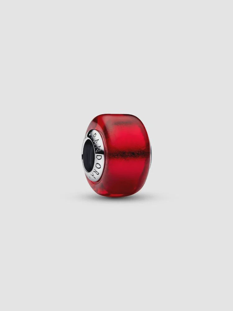 Pandora Red Murano Glass Charm