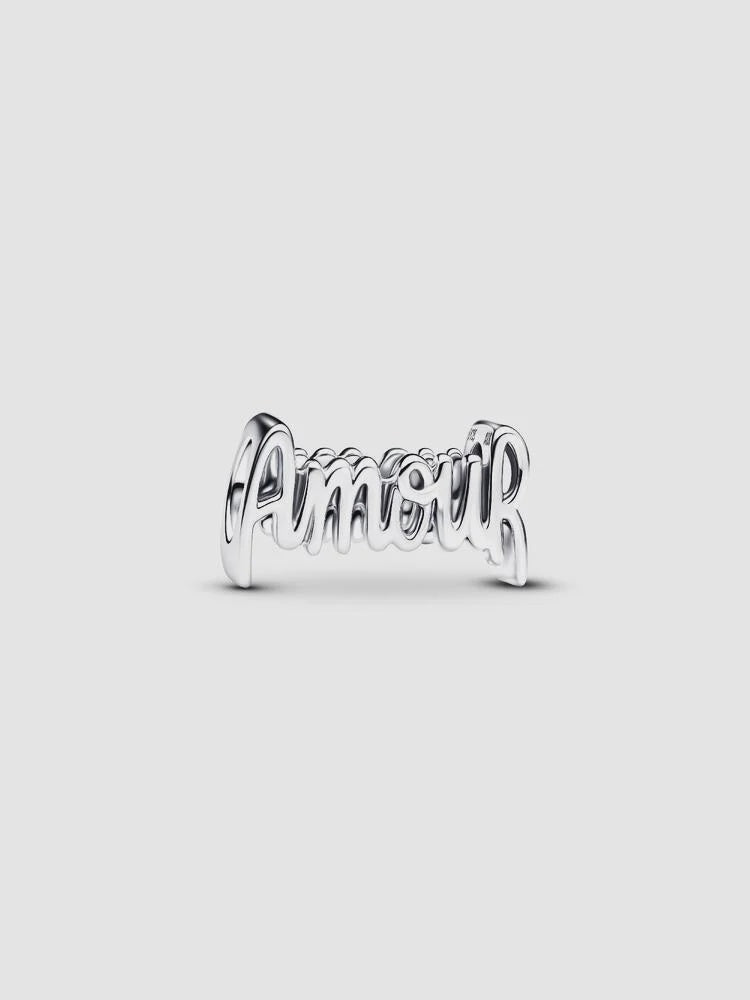 Pandora Amour Script Charm