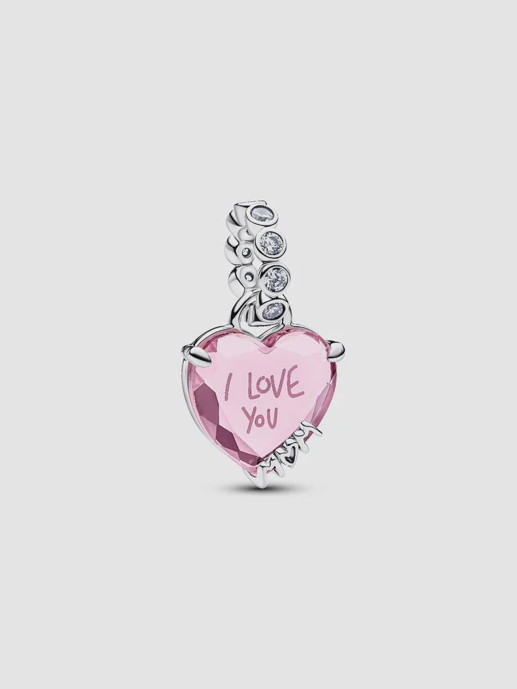 Pandora I Love You Mom Dangle Charm