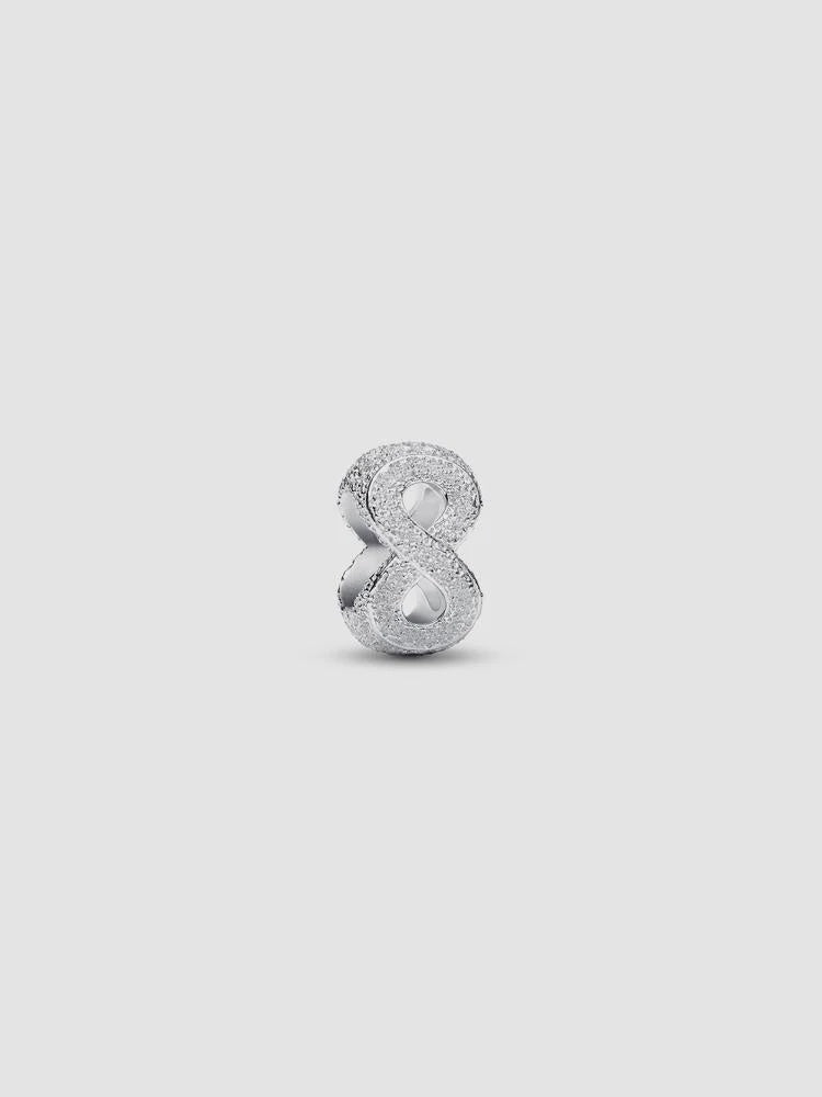 Pandora Textured Infinity Symbol Mini Charm