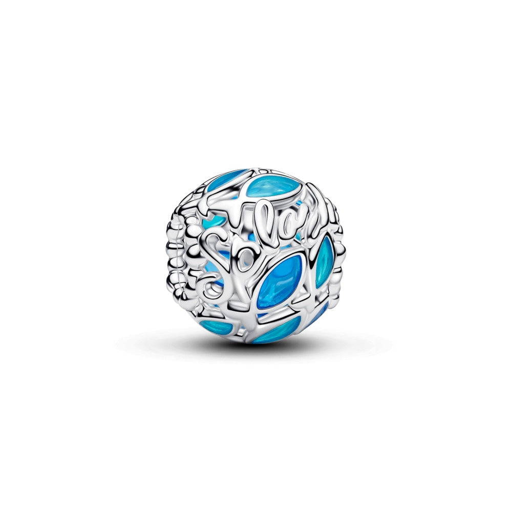 Pandora Openwork Swimming Fish Charm