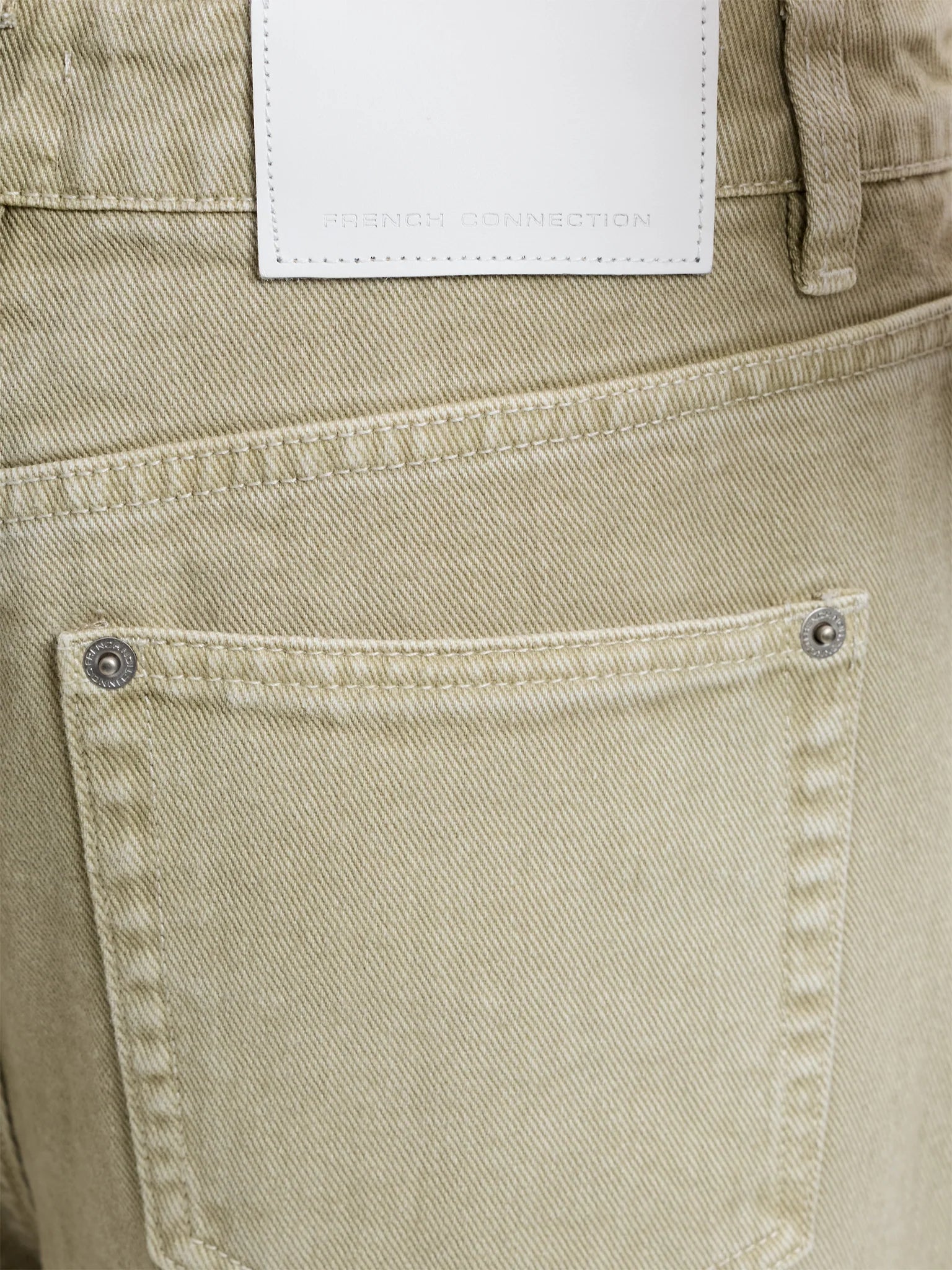 French Connection Dallas Denim Shorts Summer Sage