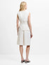 French Connection Raquel Tie Waistcoat Cream