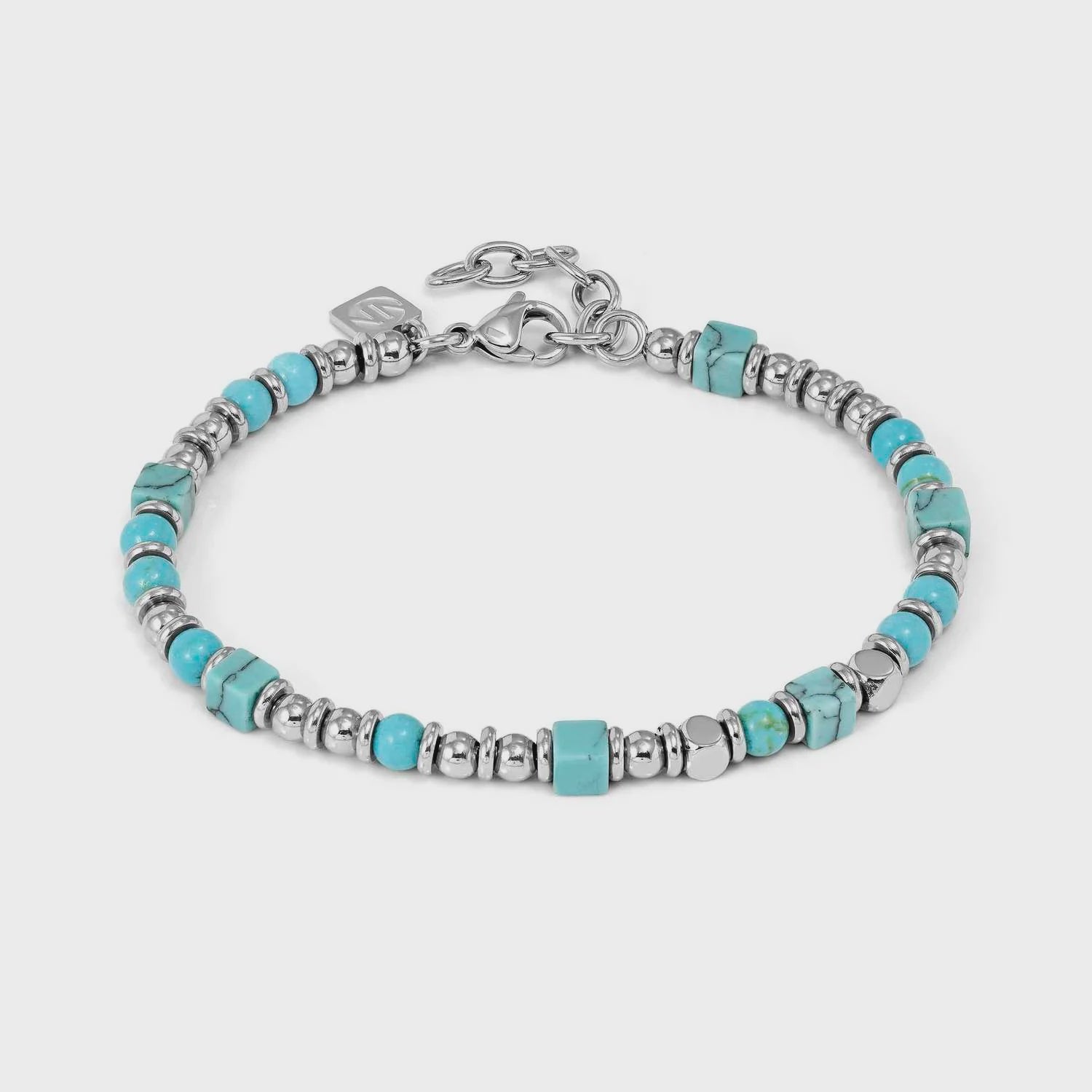 Nomination Silver Turquoise InstinctStyle Infinity Bracelet