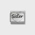 Nomination Silver New Sister Heart Charm