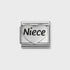 Nomination Silver New Niece Heart Charm
