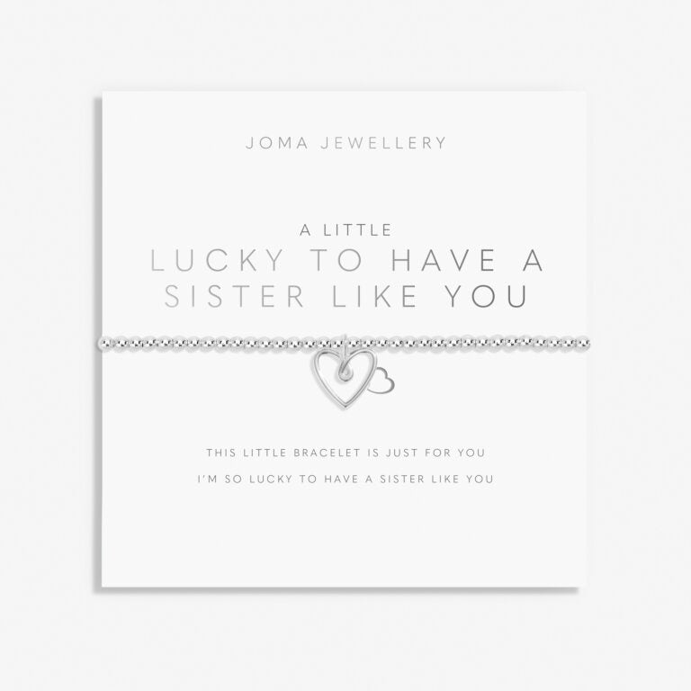 Joma A Little Lucky To Have A Sister Like You Bracelet