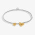 Joma Boxed A Little Wonderful Daughter Silver & Gold Bracelet