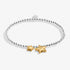 Joma Boxed A Little Congratulations Silver & Gold Bracelet