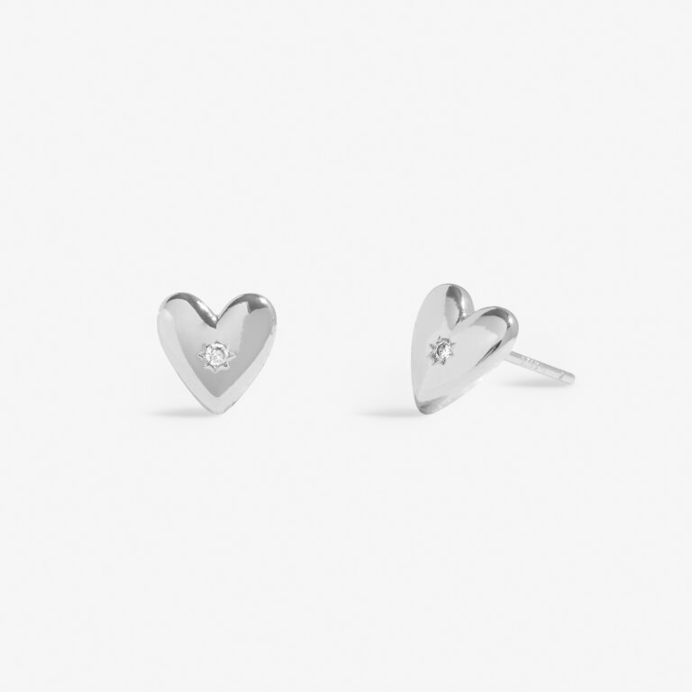 Joma Boxed A Little Super Sister Silver Earrings