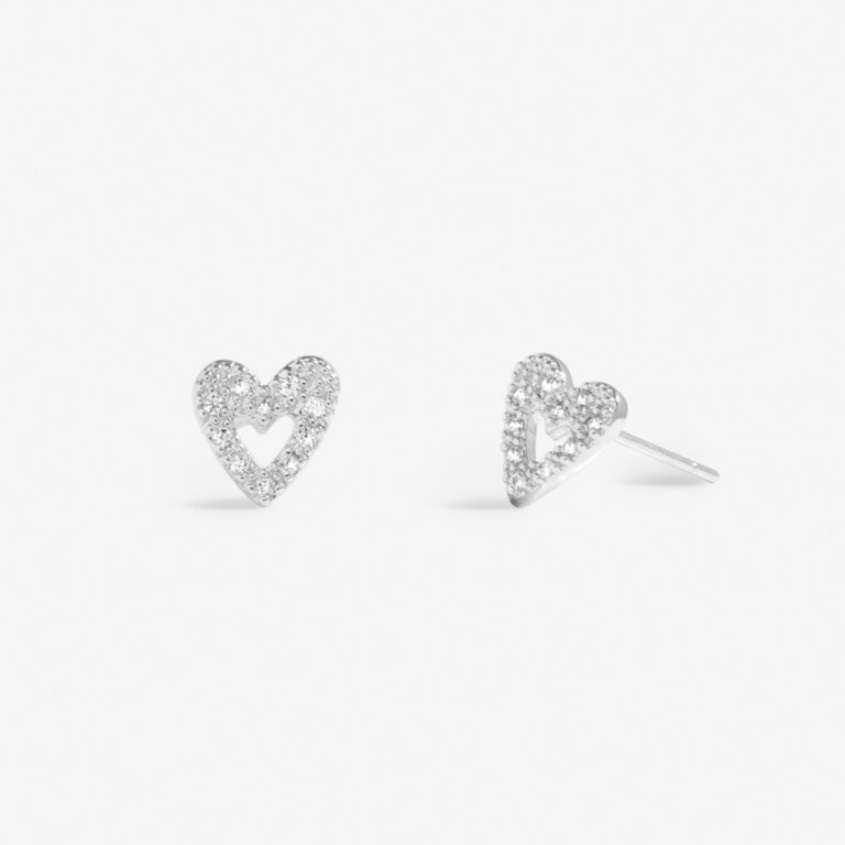 Joma Boxed A Little Wonderful Daughter Silver Earrings