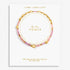 Joma Happy Little Moments Girl Power Gold Bracelet