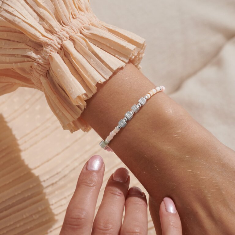 Joma Happy Little Moments True To You Silver Bracelet