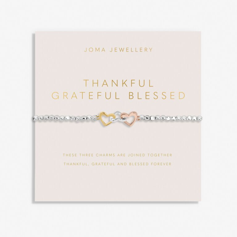 Joma Forever Yours Thankful Grateful Blessed Bracelet