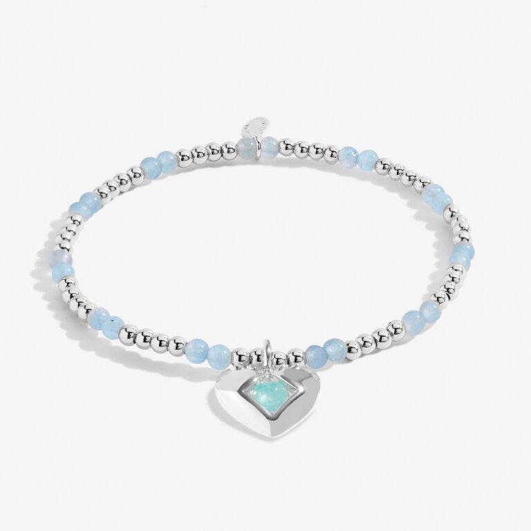 Joma Birthstone A Little March Aqua Crystal Bracelet