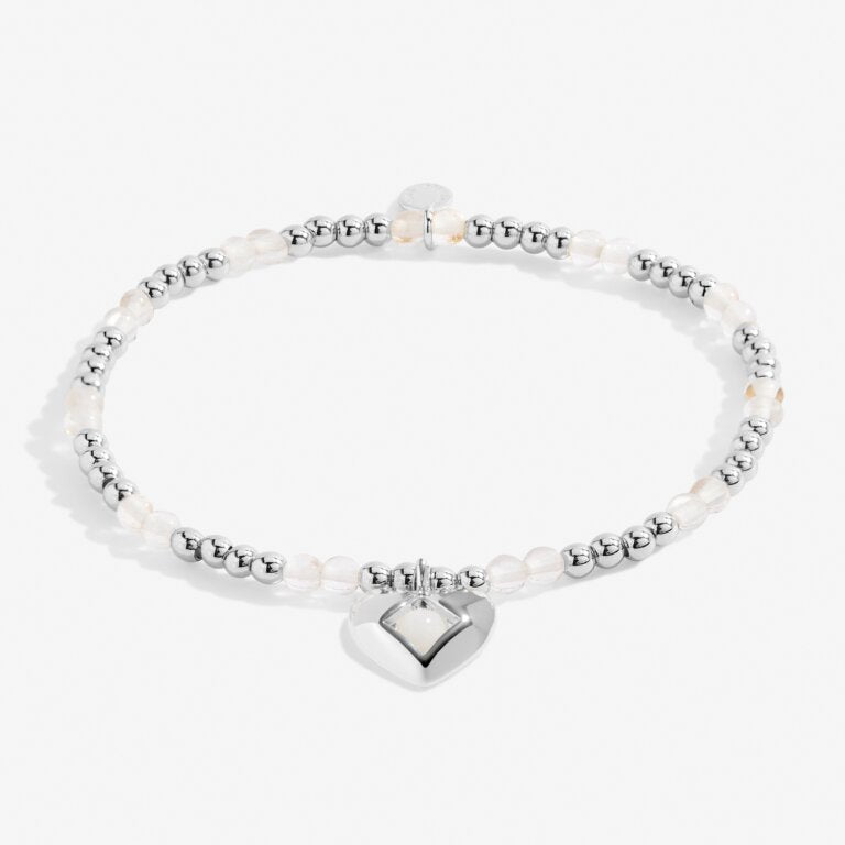 Joma Birthstone A Little April Rock Crystal Bracelet