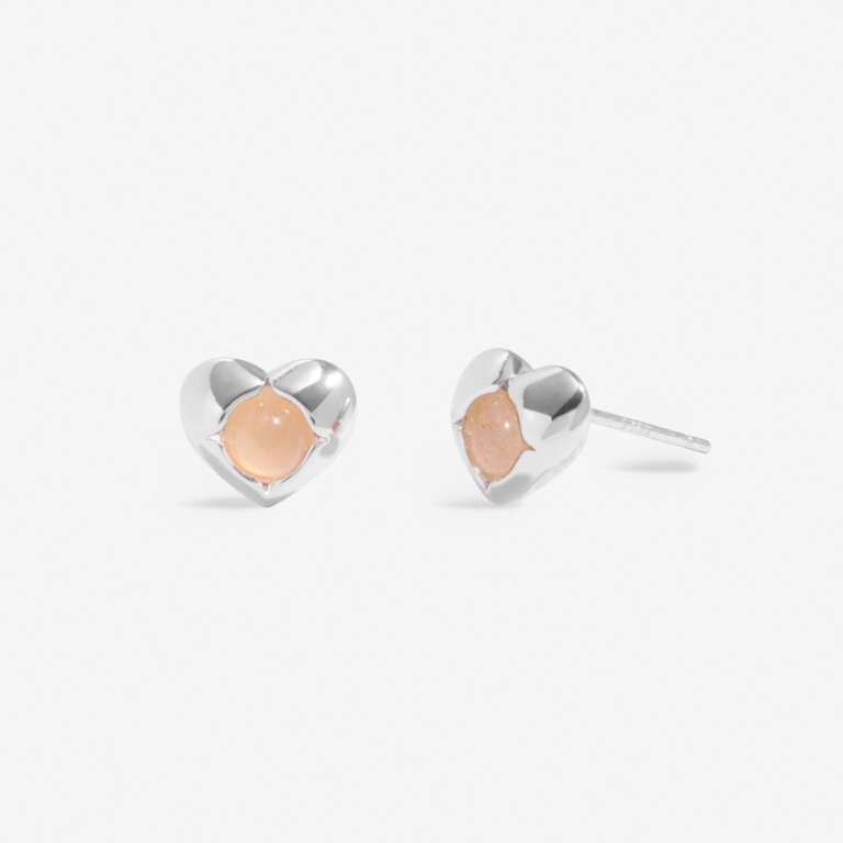 Joma Birthstone July Sunstone Earrings