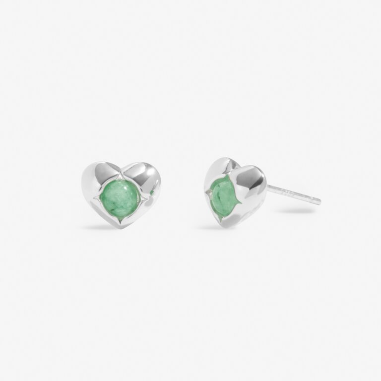 Joma Birthstone August Aventurine Earrings