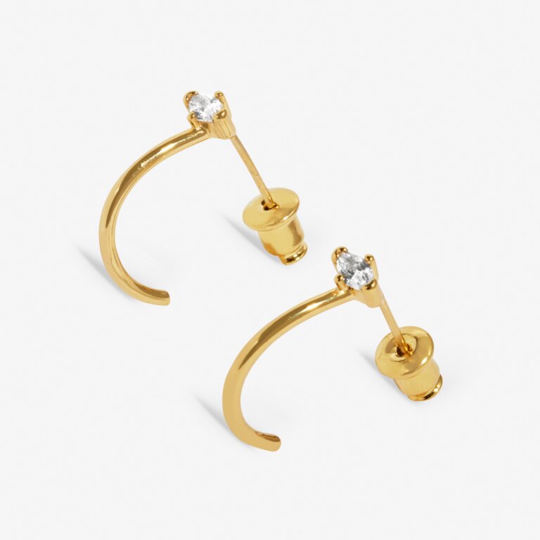 Joma Style Stories Eye Gold Hoop Earrings