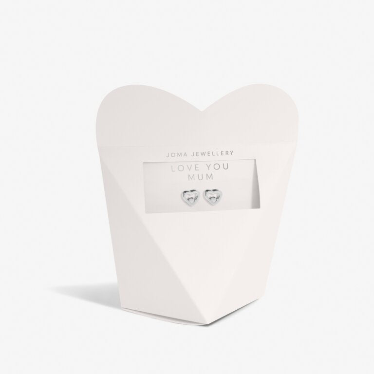 Joma Mother's Day From The Heart Love You Mum Earrings