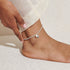 Joma Pearl Silver Anklet