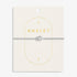 Joma Linked Circles Silver Anklet