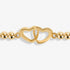 Joma Linked Heart Gold Anklet