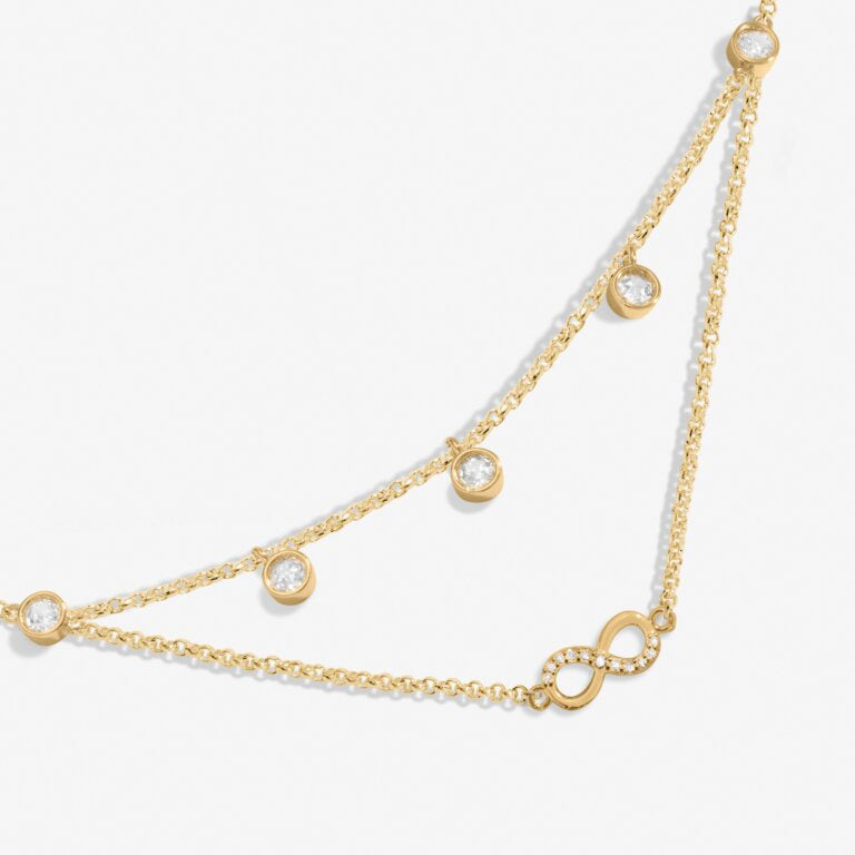 Joma Lumia Infinity Gold Necklace