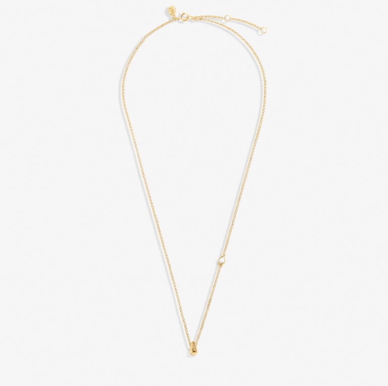 Joma Lumia Drop Gold Necklace